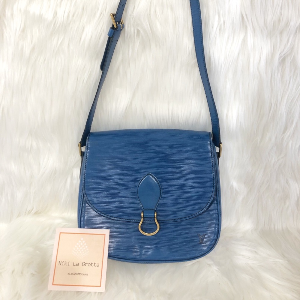 ❌ SOLD❌Louis Vuitton Vintage Blue Epi St. Cloud GM